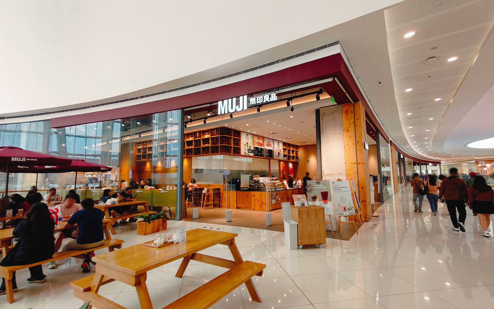 MUJI COFFEE in SM Mall of Asia